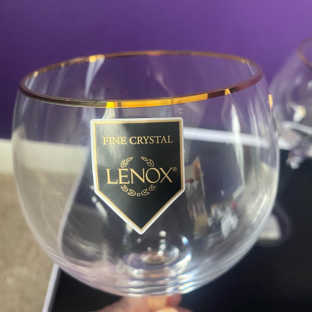 Lenox Eternal Gold Signature Goblet 12oz